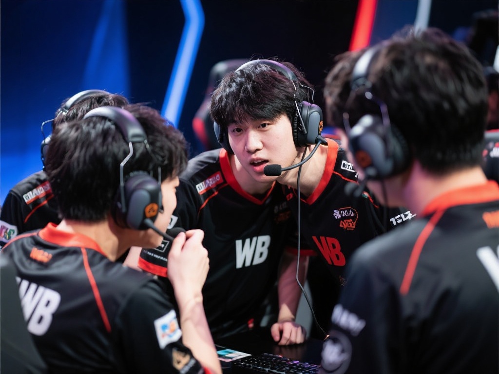电竞比赛中，团队的沟通是制胜的基石，而语