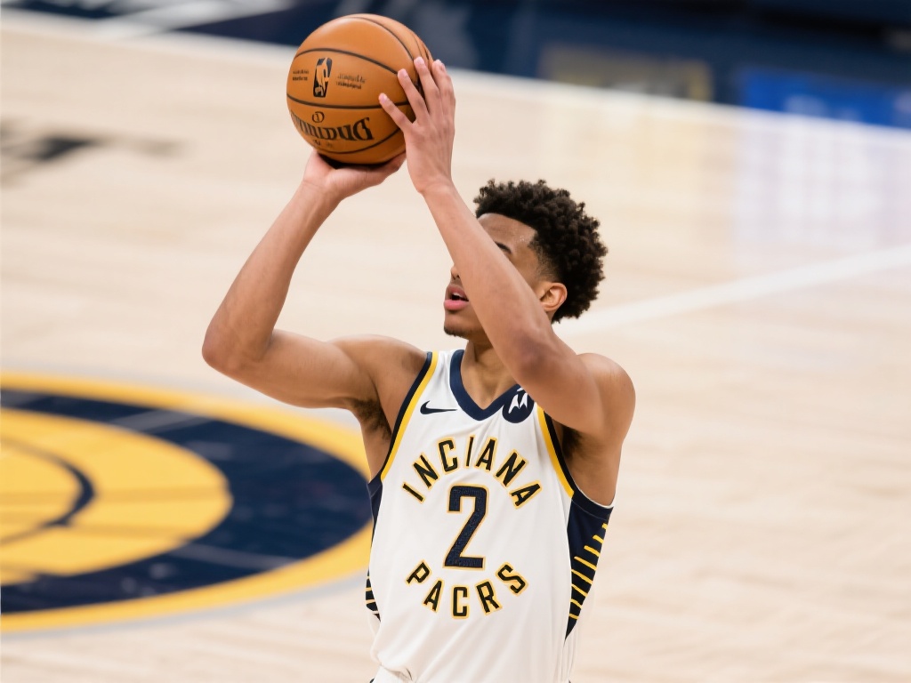 此外，不要忽视哈利伯顿出色的三分球能力。